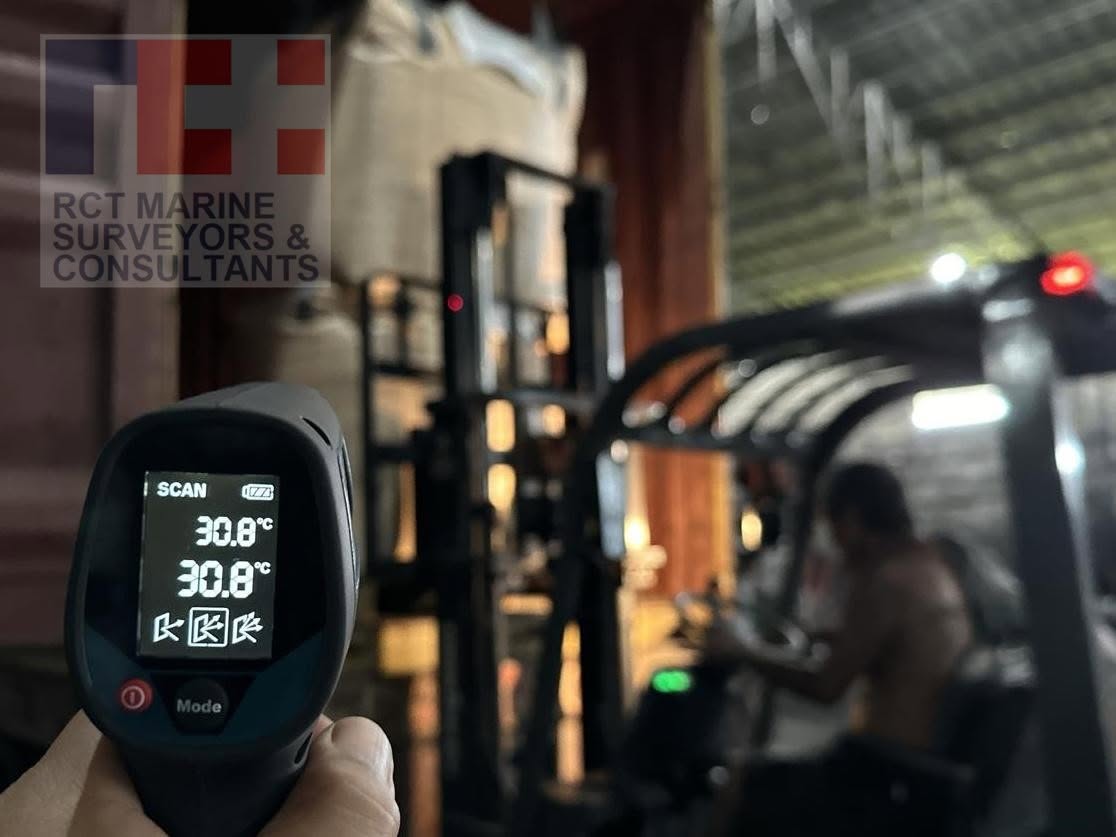 Thermal scan verification at warehouse with forklift operations